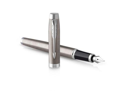 Töltőtoll PARKER ROYAL IM ESSENTIAL ROZSDAMENTES ACÉL, EZÜST KLIPSZ 2143635