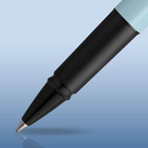 Rollerirón Waterman Allure ezüst klipsz 2105223 pasztell kék