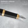Töltőtoll PARKER ROYAL URBAN TWIST MATT FEKETE, ARANY KLIPSZ 1931593