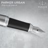Töltőtoll Parker Royal Urban Twist rozsdamentes, csiszolt, ezüst klipsz, 1931605 