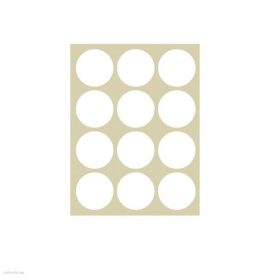 Öntapadó körcímke, 40 mm, 60 darab