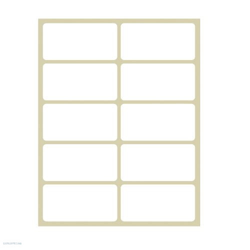 Címke öntapadó 50 x 35 mm