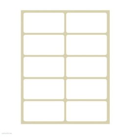 Címke öntapadó 40 × 80 mm 60 db/csom