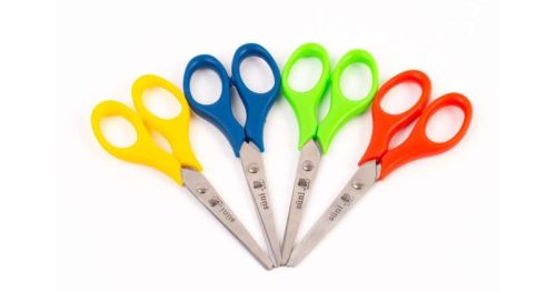 Olló ICO Süni, iskolai, hegyes, 13,5 cm, S01-029