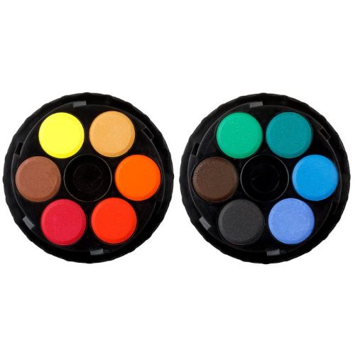 Vízfesték Koh-i-Noor, kerek, 12 db-os készlet, 171503