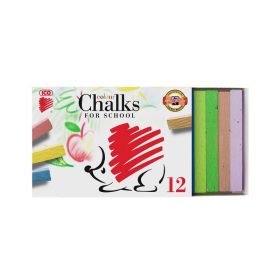 Táblakréta ICO Süni, színes, 12 db-os készlet