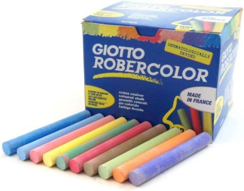 Táblakréta FILA Giotto Robercolor, színes, 100 db-os készlet