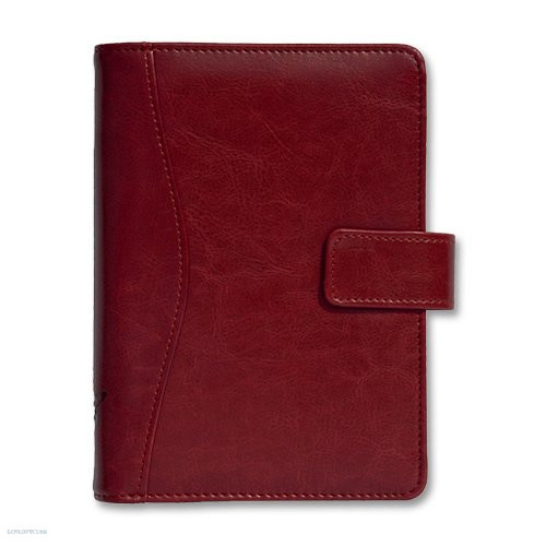 Gyűrűs kalendárium SATURNUS M231 fényes műbőr