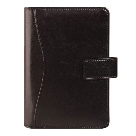 Gyűrűs kalendárium SATURNUS L231 fényes műbőr