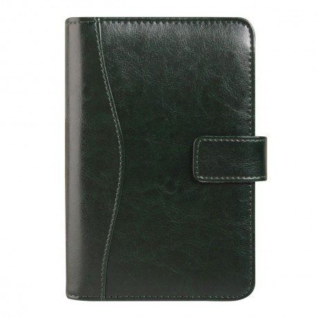 Gyűrűs kalendárium SATURNUS L231 fényes műbőr