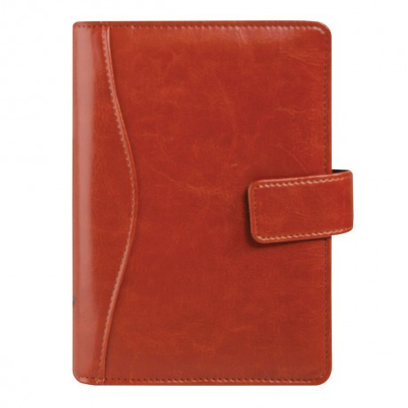 Gyűrűs kalendárium SATURNUS L231 fényes műbőr