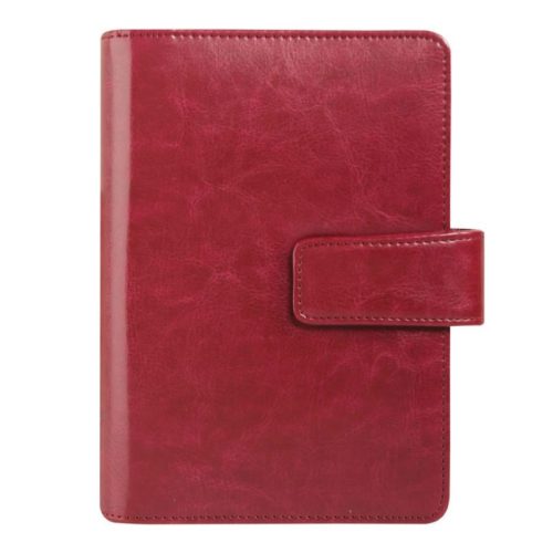 Gyűrűs kalendárium L223 Saturnus kiváló minőségű műbőr