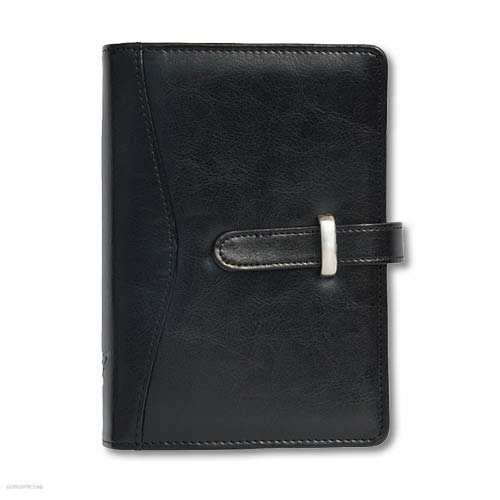 Gyűrűs kalendárium M437 fényes bőrhatású műbőr