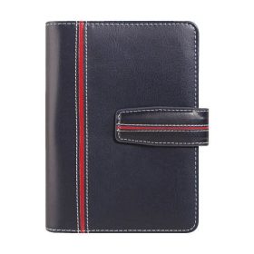   Gyűrűs kalendárium L225 SATURNUS mágneses, bőrhatású műbőr