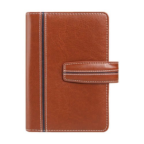 Gyűrűs kalendárium L225 SATURNUS mágneses, bőrhatású műbőr