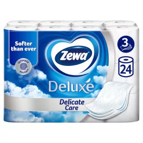   Egészségügyi papír Zewa Deluxe Delicate Care, 24 tekercs, 3r étegű