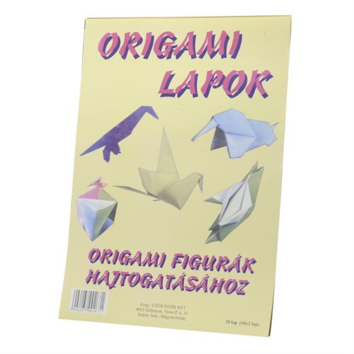 Origami papír, 20 ív, A/4
