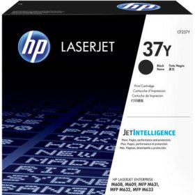 HP lézertoner CF237Y No.37Y fekete 41000 oldal