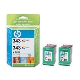HP tintapatron CB332EE No.343 színes Dupla C8766E
