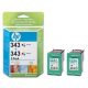 HP tintapatron CB332EE No.343 színes Dupla C8766E