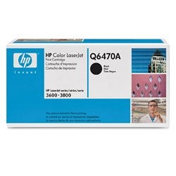 HP lézertoner Q6470A No.501A fekete 6000 old.