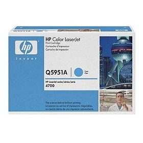 HP lézertoner Q5951A, kék, 10000 old.