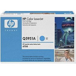 HP lézertoner Q5951A, kék, 10000 old.