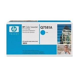 HP lézertoner Q7581A No.503A kék 6000 old