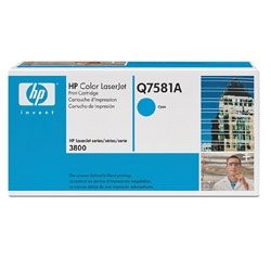 HP lézertoner Q7581A No.503A kék 6000 old