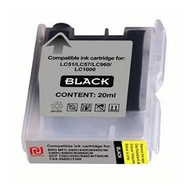 Brother tintapatron LC1000 fekete 500 old.