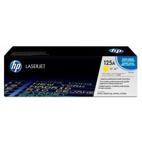 HP CB542A doboz sérült TONER (No.125A YELLOW b ware)