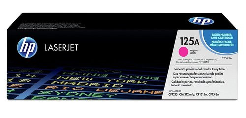 HP CB543A doboz sérült TONER (No.125A MAGENTA b ware)