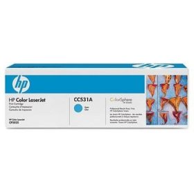 HP CC531A doboz sérült TONER (No.304A CYAN b ware)