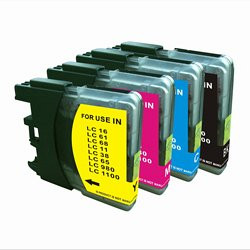 Brother tintapatron LC1100, sárga, 325 old.