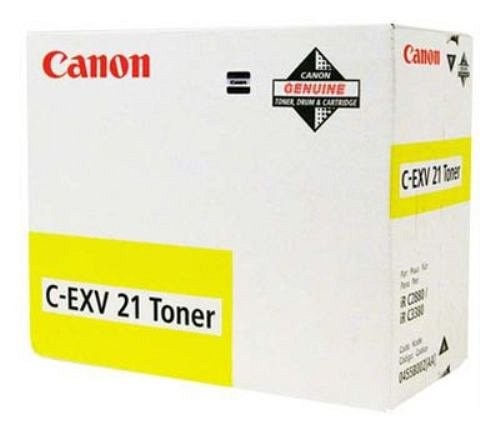 Canon másolótoner C-EXV 21 sárga 14000 old.