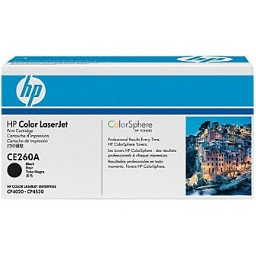 HP CE260A doboz sérült TONER (No.647A BK b ware)