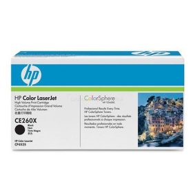HP lézertoner CE260X No.649X, fekete, 17000 old.