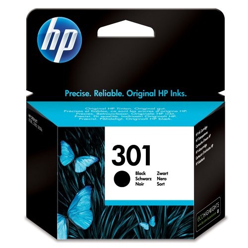 HP tintapatron CH561EE No.301 fekete 190 old.
