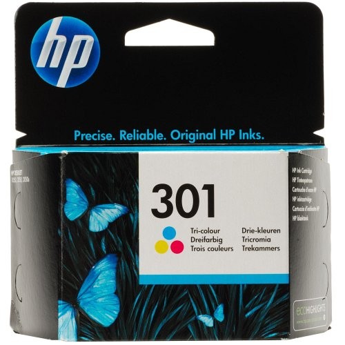 HP tintapatron CH562EE No.301 színes 165 old.