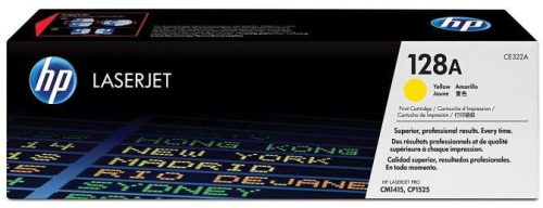 HP lézertoner CE322A No.128A sárga 1300 old.