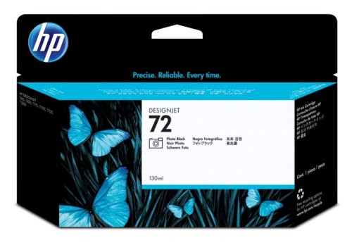 HP tintapatron C9370A No.72, fekete fotó, 130 ml