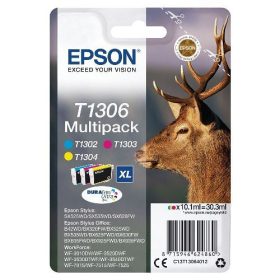 Epson tintapatron T130640 szett (k/b/s), 3 x 10,1 ml