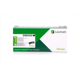 Lexmark lézertoner 51B2000 fekete 2500 old.