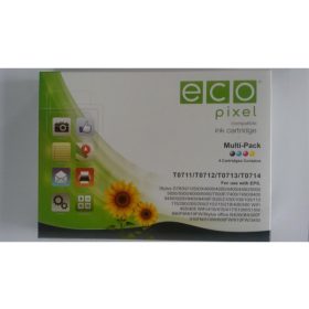   Ecopixel tintapatron For Use Epson Stylus D120 T07154010 szett (f/k/b/s)