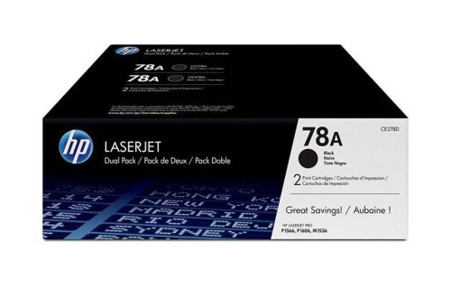 HP CE278AD TONER (No.78AD BK DUO)