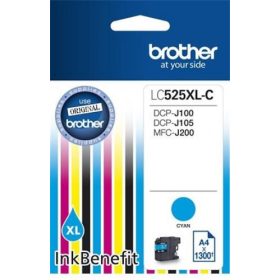 Brother tintapatron LC525XL kék 1300 old.