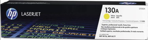 HP lézertoner CF352A No.130A sárga 1000 old.