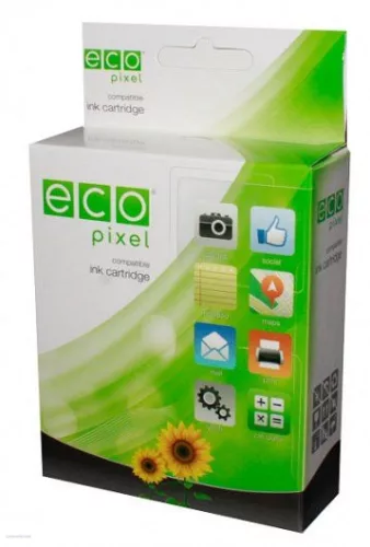 ECOPIXEL tintapatron For Use HP DeskJet 3810 C6615D fekete 600 old.