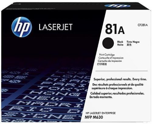 HP CF281A doboz sérült TONER (No.81A BK b ware)