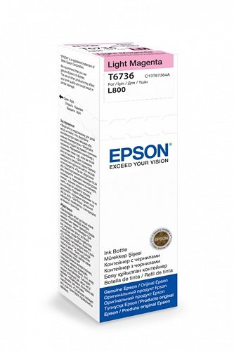 Epson tintapatron T67364A, világos bíbor, 70 ml